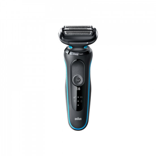 Braun Shaver 51-M4500cs Operating time (max) 50 min, Wet & Dry, Black/Blue