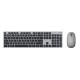 Asus W5000 Keyboard and Mouse Set, Wireless, Mouse included, EN, Grey