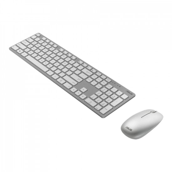 Asus W5000 Keyboard and Mouse Set, Wireless, Mouse included, EN, White