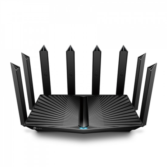 TP-LINK AX6000 8-Stream Wi-Fi 6 Router with 2.5G Port Archer AX80 802.11ax, 4804+1148 Mbit/s, 10/100/1000 Mbit/s, Ethernet LAN (RJ-45) ports 3, MU-MiMO Yes, No mobile broadband, Antenna type Internal, 1 USB 3.0 Port