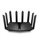 TP-LINK AX6000 8-Stream Wi-Fi 6 Router with 2.5G Port Archer AX80 802.11ax, 4804+1148 Mbit/s, 10/100/1000 Mbit/s, Ethernet LAN (RJ-45) ports 3, MU-MiMO Yes, No mobile broadband, Antenna type Internal, 1 USB 3.0 Port