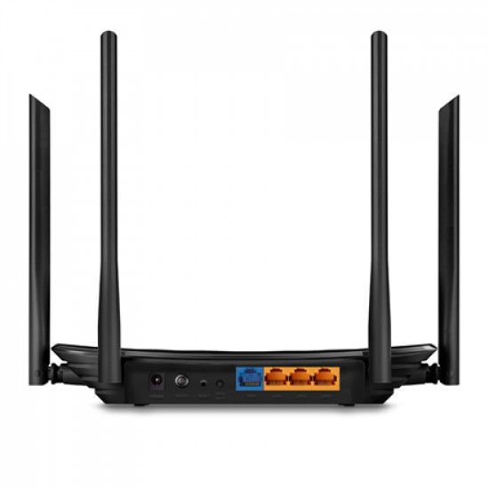 TP-LINK AC1300 MU-MIMO Wi-Fi Router EC225-G5 802.11ac, 400+867 Mbit/s, 10/100/1000 Mbit/s, Ethernet LAN (RJ-45) ports 3, Antenna type External