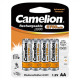 Camelion | AA/HR6 | 2700 mAh | Rechargeable Batteries Ni-MH | 4 pc(s)