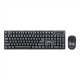 Gembird | Keyboard and mouse | KBS-W-01 | Keyboard and Mouse Set | Wireless | Mouse included | Batteries included | US | Black | 390 g | Numeric keypad