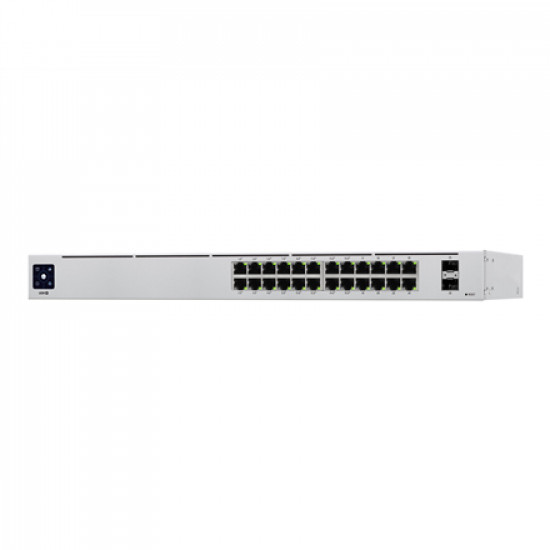 Switch|UBIQUITI|USW-24-POE|Type L2|Desktop/pedestal|Rack|24x10Base-T / 100Base-TX / 1000Base-T|2xSFP|PoE+ ports 16|95 Watts|USW-24-POE