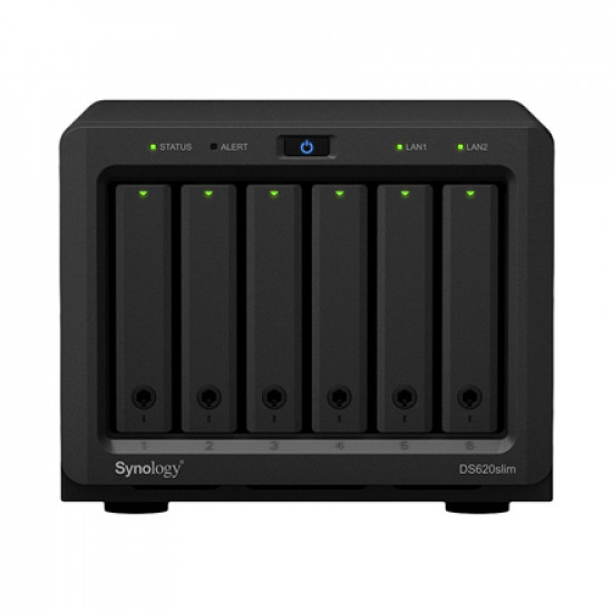 6-Bay Synology DS620SLIM - CPU Celeron J3355 - nur 2,5inch Laufwerke