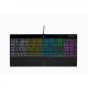 Corsair K55 RGB PRO Gaming keyboard, RGB LED light, US, Wired, Black