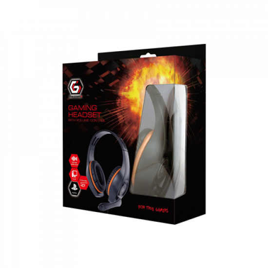 HEADSET GAMING/ORANGE GHS-05-O GEMBIRD