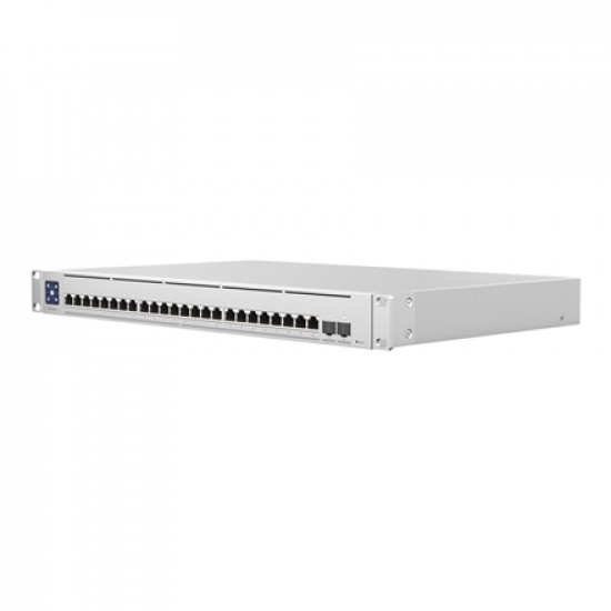 Ubiquiti Unifi Switch USW-EnterpriseXG-24 Managed L3, Rackmountable, 1 Gbps (RJ-45) ports quantity 24, SFP+ ports quantity 2x 25G SFP, Power supply type Internal