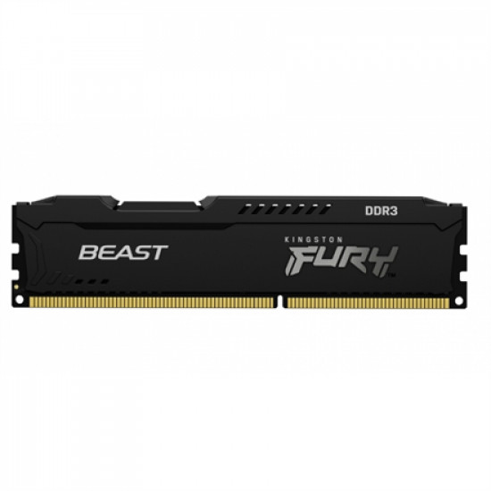 Kingston Fury Beast 8 GB, DDR3, 1600 MHz, PC/server, Registered No, ECC No, Black