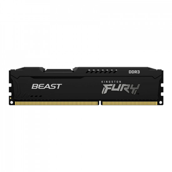 Kingston Fury Beast 8 GB, DDR3, 1600 MHz, PC/server, Registered No, ECC No, Black