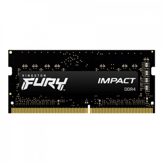 Kingston Fury Impact 16 GB, SODIMM, 3200 MHz, Notebook, Registered No, ECC No, 2x8 GB