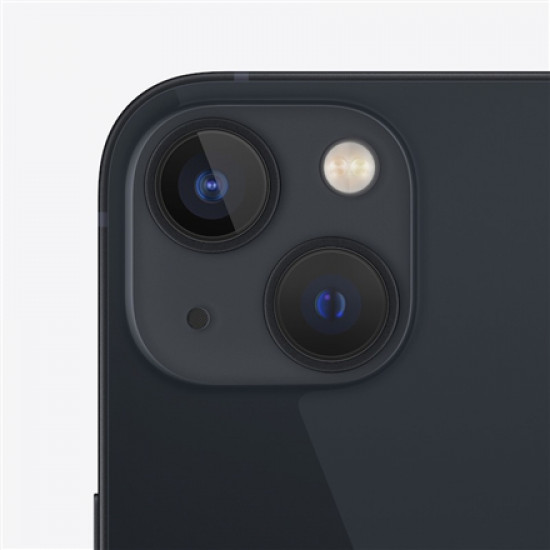 Apple | iPhone 13 | Midnight | 6.1  | Super Retina XDR OLED | 1170 x 2532 pixels | Apple | A15 Bionic | Internal RAM 4 GB | 128 GB | Dual SIM | Nano-SIM | 3G | 4G | 5G | Main camera resolution 12+12 MP | Secondary camera resolution 12 MP | iOS | 15 | 3240 mAh