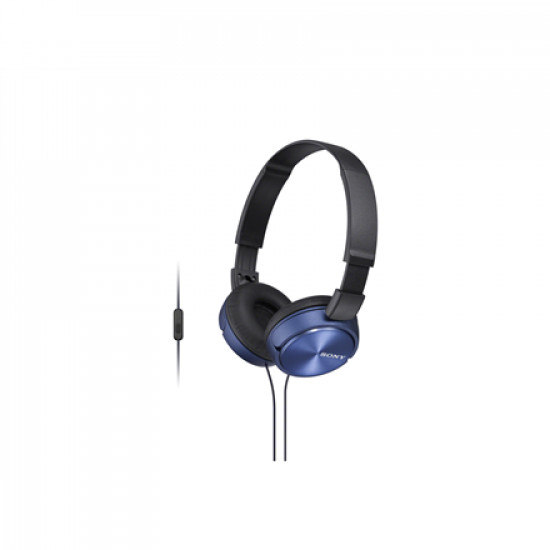 Sony ZX series MDR-ZX310AP Wired, On-Ear, 3.5 mm, Blue