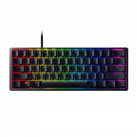 Razer Huntsman Mini Optical Gaming Keyboard, RGB LED light, US, Black, Wired, Clicky Optical