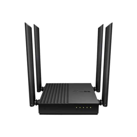 TP-LINK AC1200 Wireless MU-MIMO Wi-Fi Router Archer C64 802.11ac, 867+400 Mbit/s, Ethernet LAN (RJ-45) ports 4, MU-MiMO Yes, Antenna type 4 x Fixed