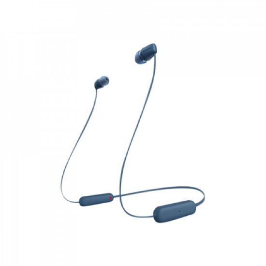 Sony WI-C100 Wireless In-Ear Headphones, Blue