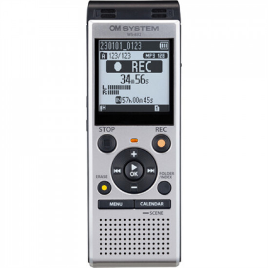 Olympus Digital Voice Recorder WS-882 Silver, MP3 playback