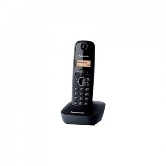 Panasonic Cordless KX-TG1611FXH Black Caller ID Wireless connection Phonebook capacity 50 entries Built-in display