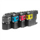 Brother LC-125XL/127XL Multipack Ink Cartridge Black, Cyan, Magenta, Yellow