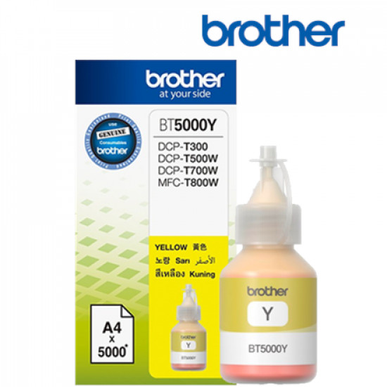 Ink BT5000Y YEL 5k for DCP-T300/T500W/T700W