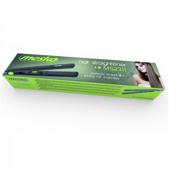 Hair Straightener Mesko Warranty 24 month(s) Ceramic heating system 35 W Black