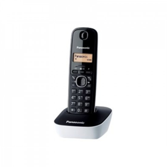 Panasonic Cordless KX-TG1611FXW Black/White Caller ID Wireless connection Phonebook capacity 50 entries Built-in display