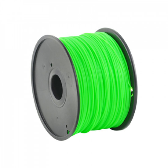 Flashforge ABS plastic filament for 3D printers, 1.75 mm diameter, green, 1kg/spool Flashforge ABS plastic filament 1.75 mm diameter, 1kg/spool Green