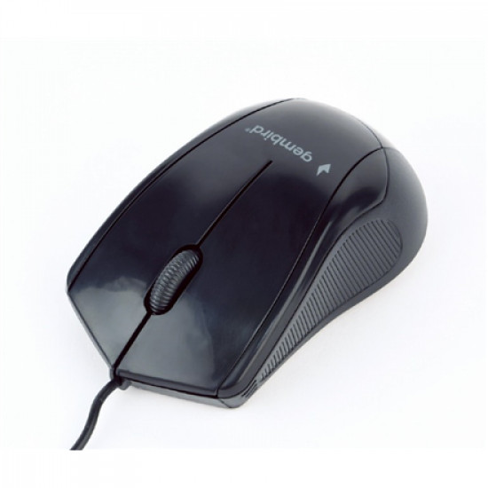 MOUSE USB OPTICAL/BLACK MUS-3B-02 GEMBIRD