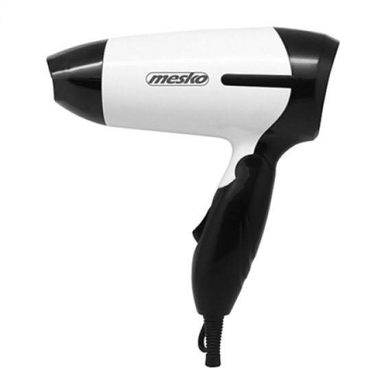 Mesko Hair Dryer MS 2262 1000 W Number of temperature settings 2 Black/White