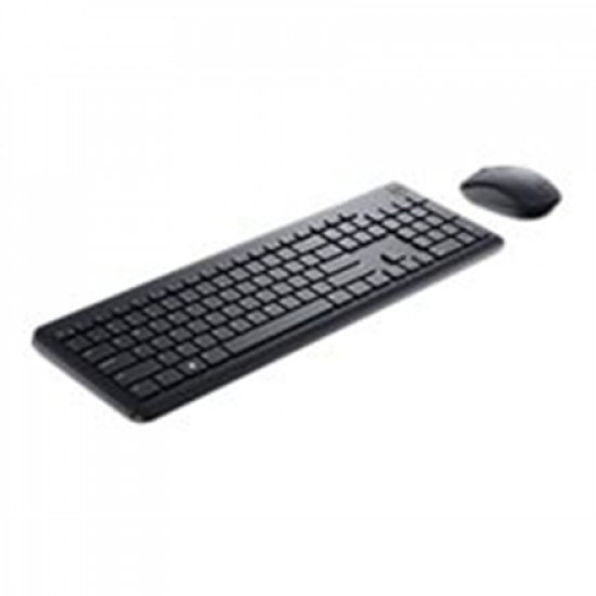 Dell Keyboard and Mouse KM3322W Keyboard and Mouse Set Wireless Batteries included EE Wireless connection Black