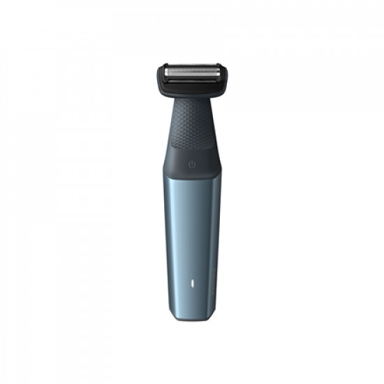 Philips 3000 series showerproof body groomer BG3015/15 Skin friendly shaver 3 click-on combs, 3,5,7 mm 50mins cordless use/1h charge.