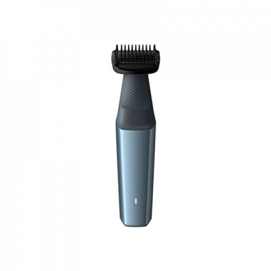 Philips 3000 series showerproof body groomer BG3015/15 Skin friendly shaver 3 click-on combs, 3,5,7 mm 50mins cordless use/1h charge.