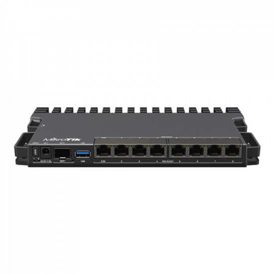 MikroTik RouterBOARD RB5009UPr+S+IN No Wi-Fi 10/100/1000 Mbit/s Ethernet LAN (RJ-45) ports 7 Mesh Support No MU-MiMO No No mobile broadband