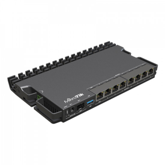 MikroTik RouterBOARD RB5009UPr+S+IN No Wi-Fi 10/100/1000 Mbit/s Ethernet LAN (RJ-45) ports 7 Mesh Support No MU-MiMO No No mobile broadband