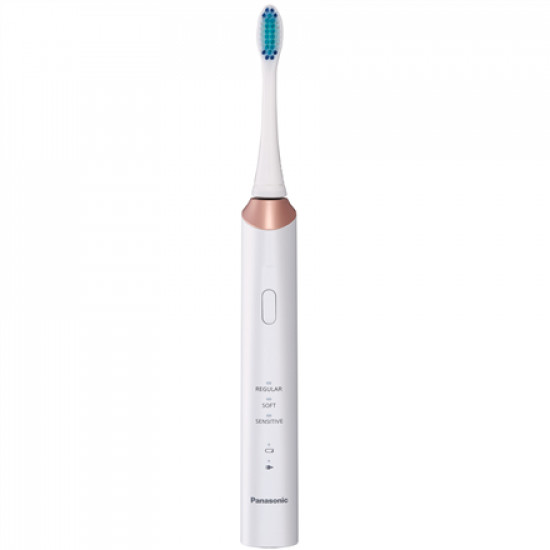 Panasonic Sonic Electric Toothbrush EW-DC12-W503 Rechargeable For adults Number of brush heads included 1 Number of teeth brushing modes 3 Sonic technology Golden White