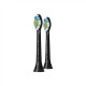 Philips | Standard Sonic Toothbrush Heads | HX6062/13 Sonicare W2 Optimal | Heads | For adults and children | Number of brush heads included 2 | Number of teeth brushing modes Does not apply | Sonic technology | Black