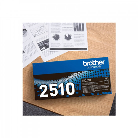 Brother TN-2510 Toner Cartridge, Black Brother