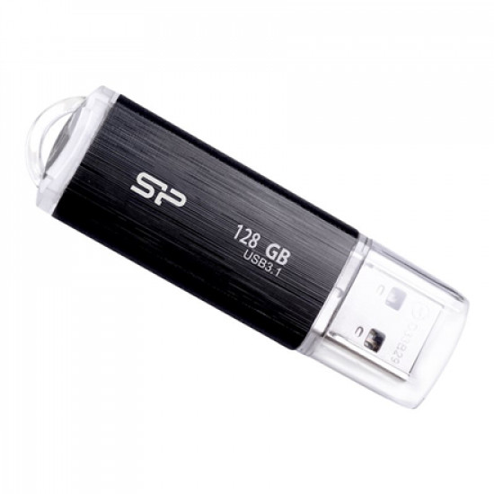 Silicon Power USB 3.1 Flash Drive Blaze B02 128 GB USB 3.2 Gen 1/USB 3.1 Gen 1/USB 3.0/USB 2.0 Black