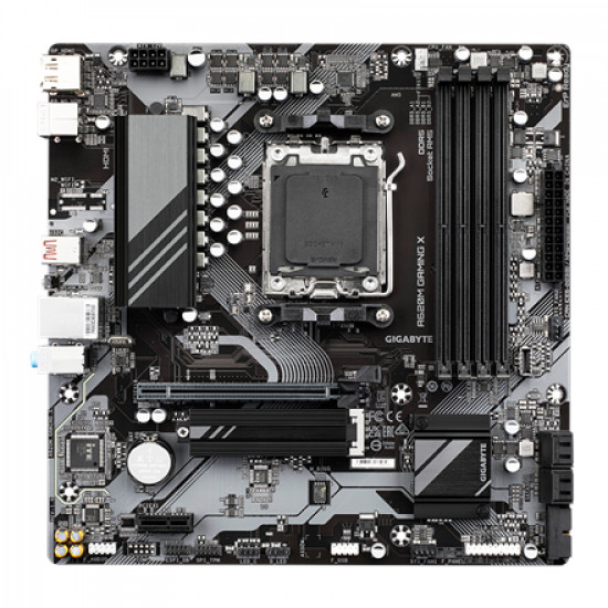 Gigabyte A620M GAMING XG10 Processor family AMD Processor socket AM5 DDR5 DIMM Memory slots 4 Supported hard disk drive interfaces SATA, M.2 Number of SATA connectors 4 Chipset AMD A620 Micro ATX