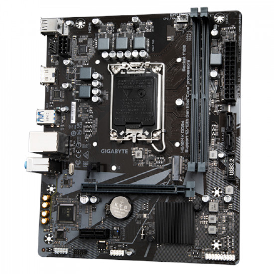 Gigabyte H610M K DDR4 1.0 M/B Processor family Intel Processor socket LGA1700 DDR4 DIMM Memory slots 2 Supported hard disk drive interfaces SATA, M.2 Number of SATA connectors 2 Chipset Intel H610 Express Micro ATX