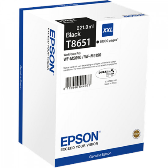 Epson C13T865140 Ink cartridge Black