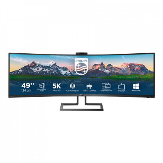 Philips SuperWide curved LCD display 499P9H/00 48.8 