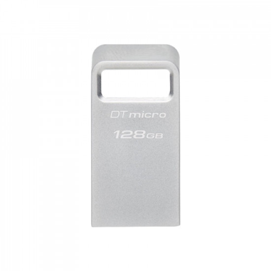 Kingston USB 3.2 Flash Drive DataTraveler micro 128 GB USB 3.2 Silver