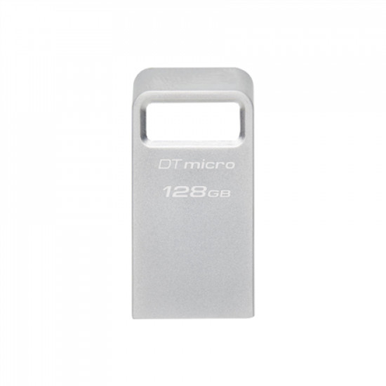 Kingston USB 3.2 Flash Drive DataTraveler micro 128 GB USB 3.2 Silver