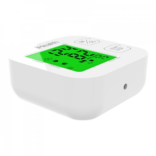 iHealth Track KN-550BT Weight 438 g White/Blue Automatic Calculation of blood pressure (systolic and diastolic), Calculation of heart rate 4 Wireless Bluetooth connection