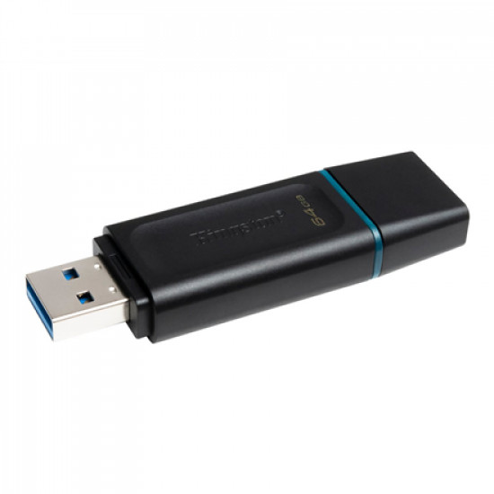 Kingston DataTraveler Exodia USB Flash Drive 64 GB USB 3.2 Gen 1 Black/Blue