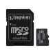 Kingston UHS-I 8 GB microSDHC/SDXC Industrial Card Flash memory class Class 10, UHS-I, U3, V30, A1 SD Adapter