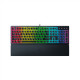 Razer Gaming Keyboard Ornata V3 Gaming keyboard Durable spill-resistant design Cable routing options Razer Synapse enabled Fully programmable keys with on-the-fly macro recording 6-key roll over Gaming mode option Braided fiber cable 1000 Hz Ultrapolling 