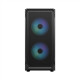 Fractal Design Focus 2 Side window RGB Black TG Clear Tint Midi Tower Power supply included No